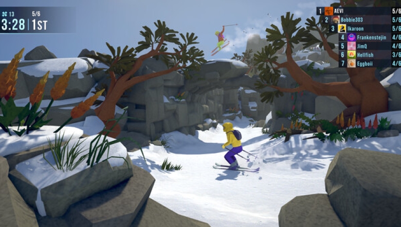 《孤山速降：雪地骑手》免安装中文版 游戏截图 6